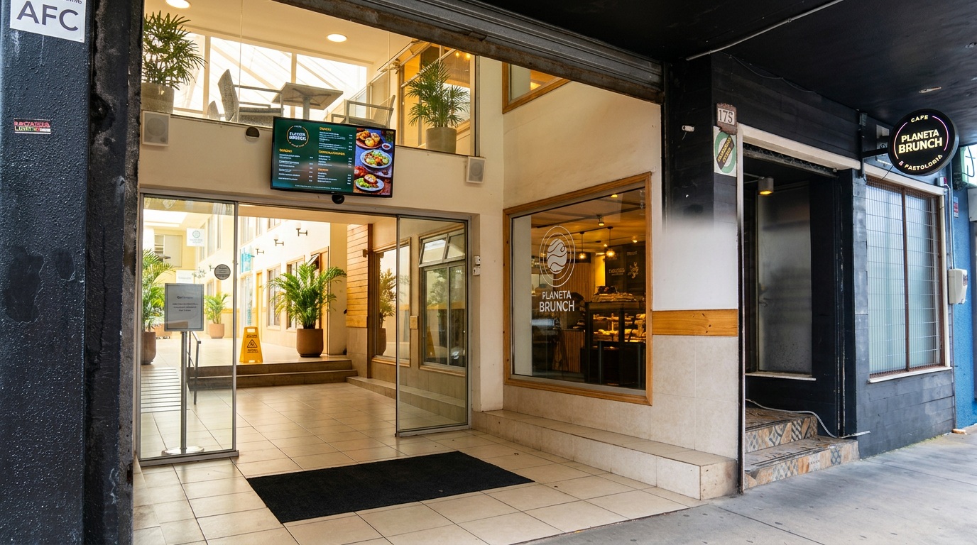 Entrada a la galería de Clínica Dental Más en Calle Lautaro 175, Valdivia